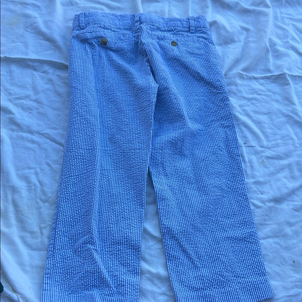 Blue Striped Pants - Picture 6 of 8